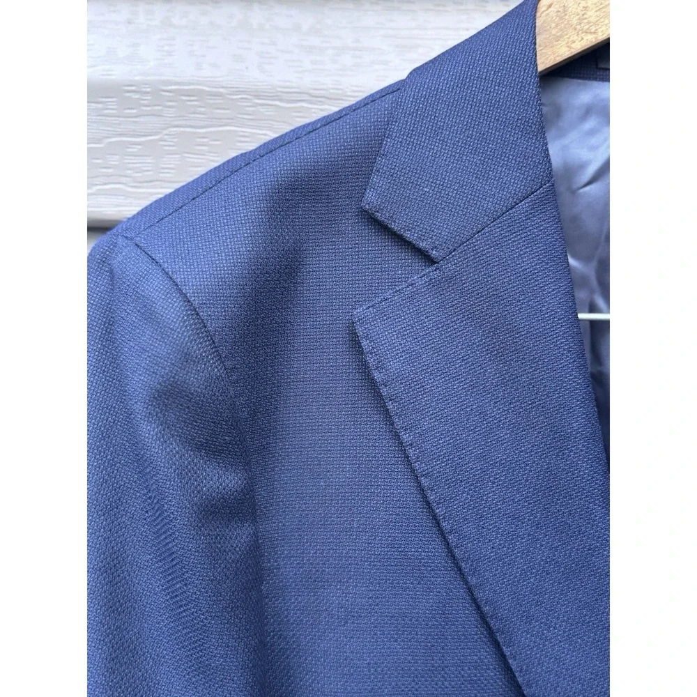 Suit Supply Havana Single Breasted Vitale Barberis Canonico Wool Blazer 36R 46R